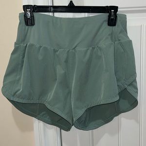 Green Athletic Shorts